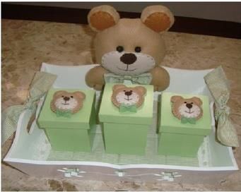 Kit urso verde 5493